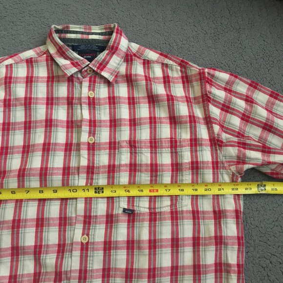 VTG Tommy Jeans Flannel Plaid Shirt Sz M - Picture 5 of 6